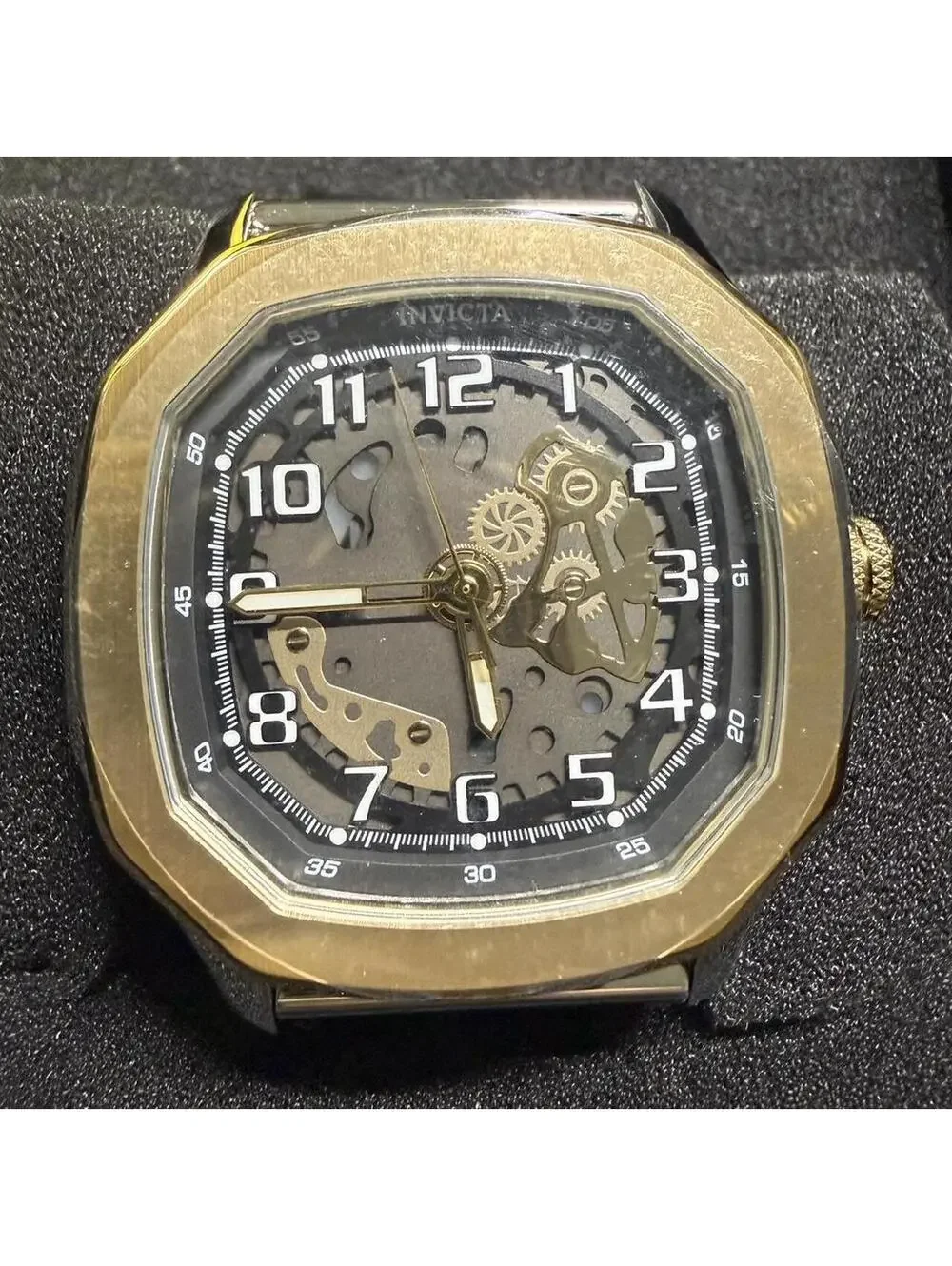 Invicta S1 Rally Diablo Mens Watch - 45.5mm, Steel Gold